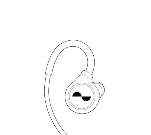 דיאגרמה של אוזניות NuraLoop