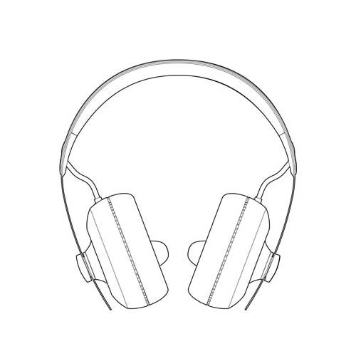 סרטוט של אוזניות NuraPhone