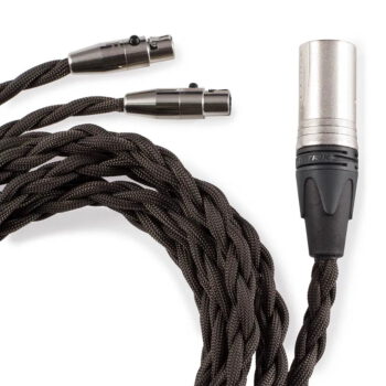 כבל אוזניות Litz Wire מחברי Mini-XLR סיומת XLR4